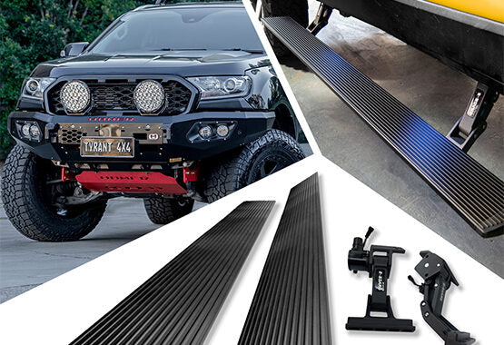 Everest Electric Side Steps: E-Boards – Running Boards