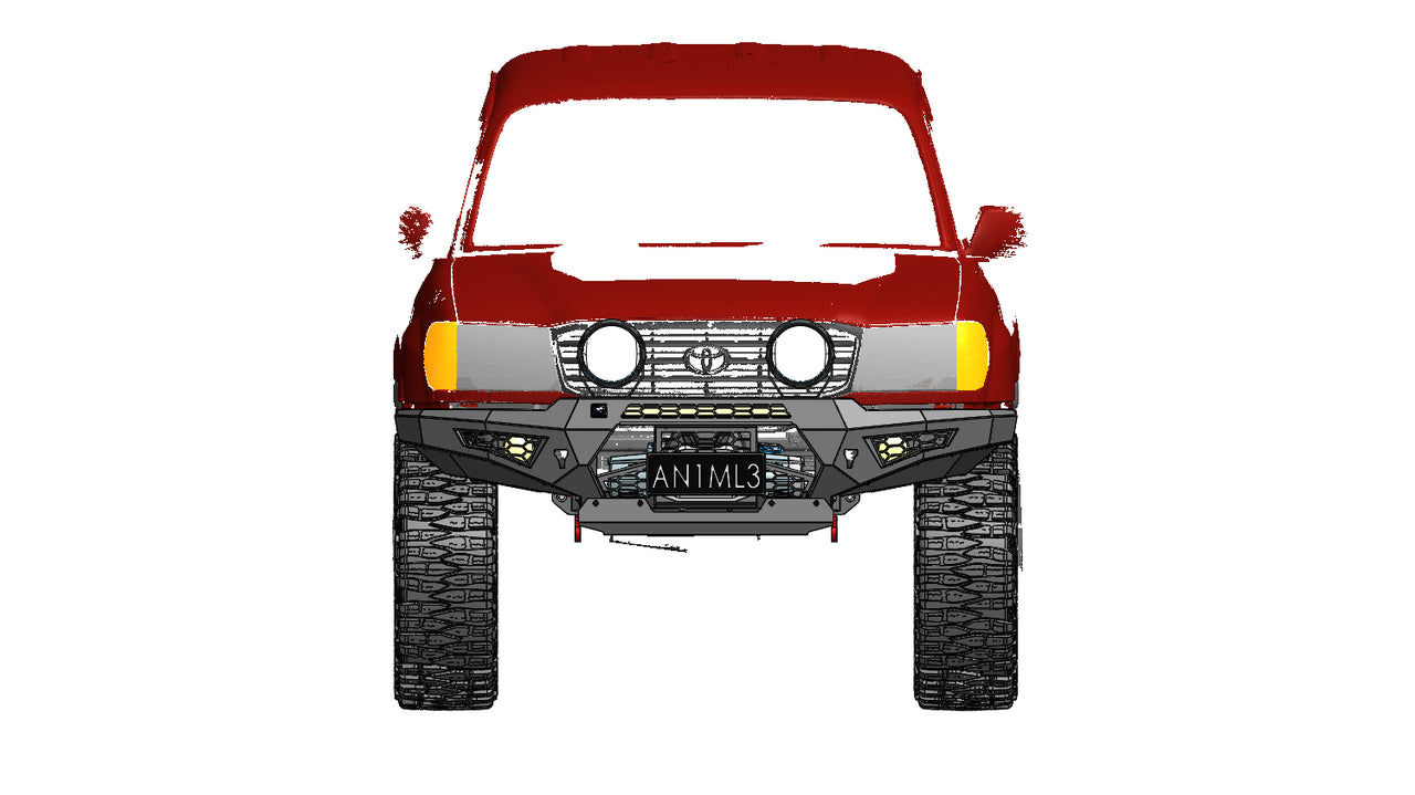 Predator bull bar to suit, Landcruiser 105 series 1998-2002
