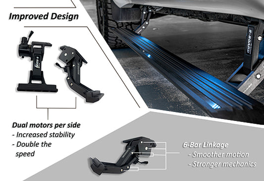 Electric Side Steps: E-Boards – Running Boards - Land Cruiser 300