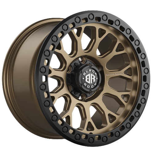 Black Rock Spider Dark Bronze Black Ring