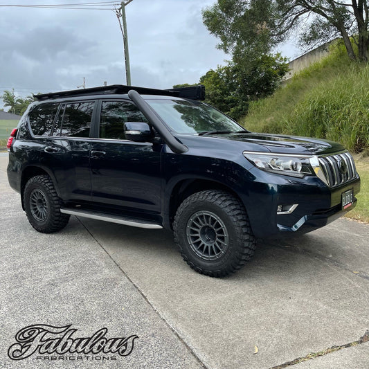 Toyota Landcruiser Prado 150 Series Short Entry Stainless Snorkel