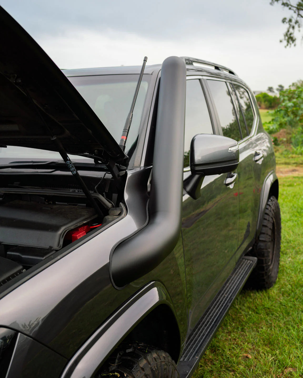 Fabulous Fab - 5 Inch Stainless Snorkel to suit Toyota Landcruiser 300 Series