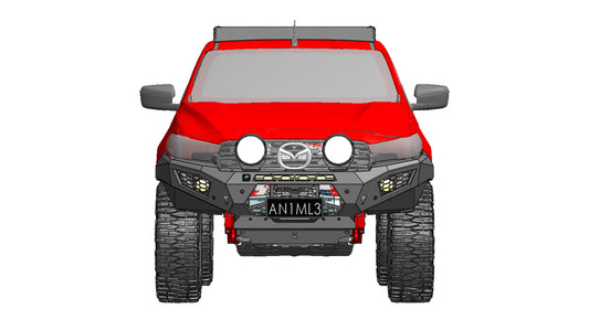 Offroad Animal Predator Bull bar, Mazda BT-50 2025 on (facelift)