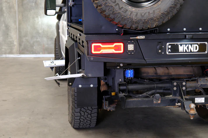 WKND Dual Cab Jackoff Touring Canopy and Tray - Drive Away Combo