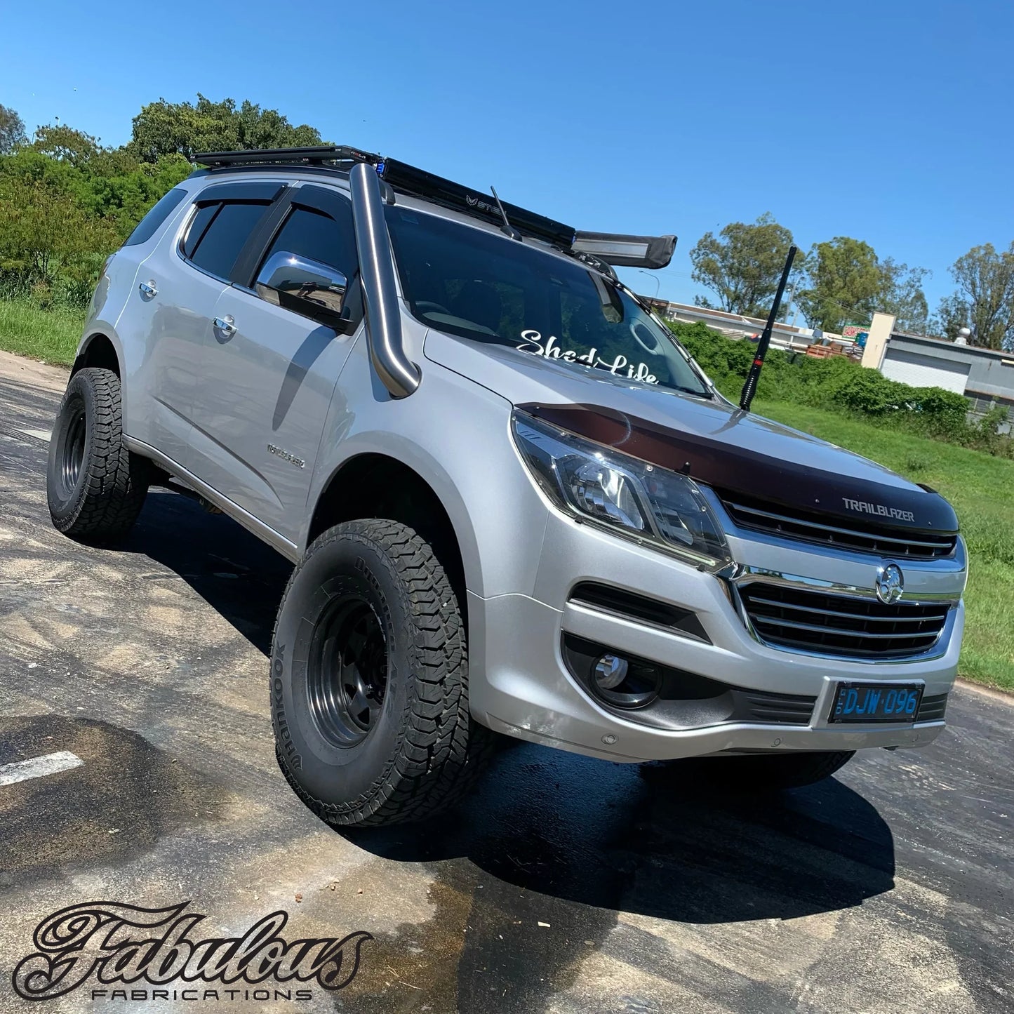 Holden Colorado 7/Trailblazer Short Entry Stainless Snorkel