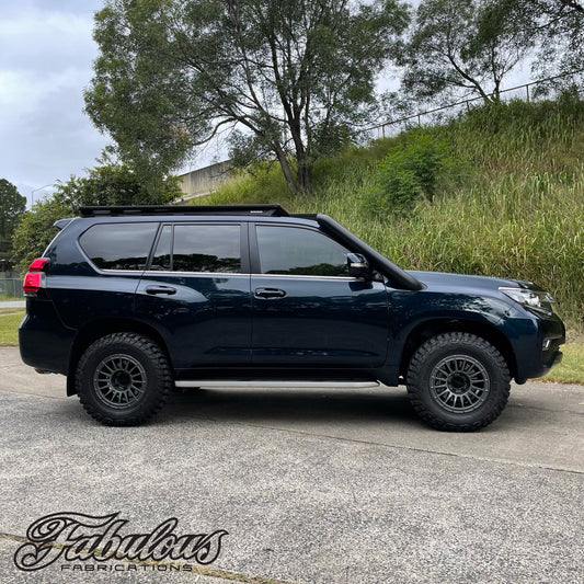 Toyota Landcruiser Prado 150 Series Short Entry Stainless Snorkel