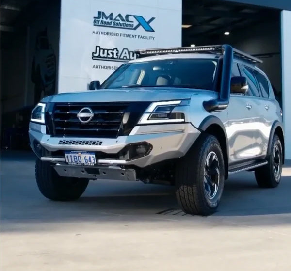 Moonlight Nissan Y62 Patrol 2023+ Facelift/Warrior 5" Rear Facing Snorkel