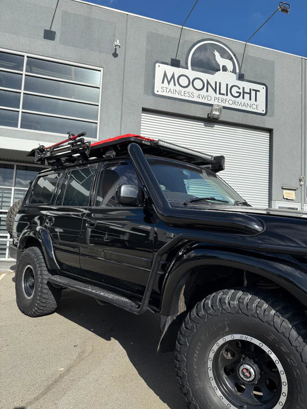 Moonlight - Toyota Landcruiser 80 Series 5" Rear Facing Stainless Steel Snorkel - Safari Replacement
