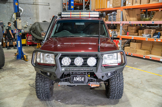 Toro bull bar to suit, Landcruiser 105 series 1998-2002