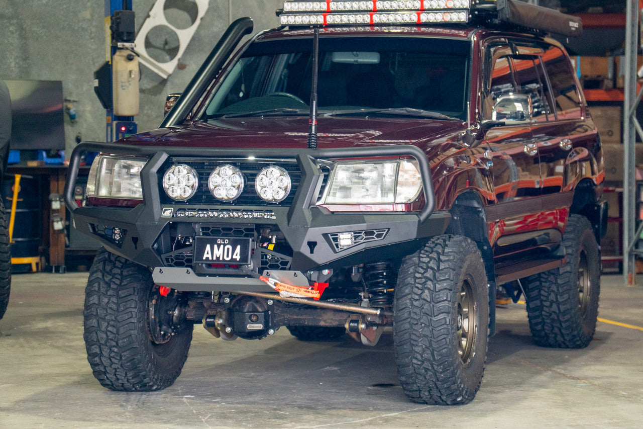 Toro bull bar to suit, Landcruiser 105 series 1998-2002