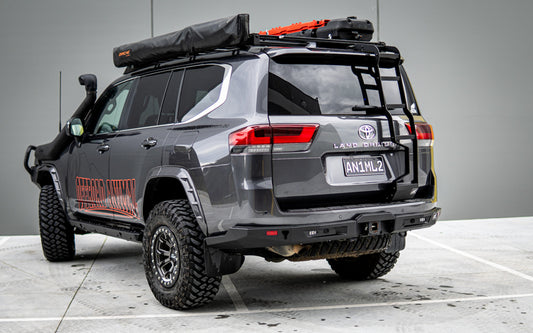 Offroad Animal Rear Protection Bumper bar to suit Toyota LC300 Landcruiser 300 Series 2021 on