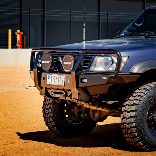Toyota Landcruiser GU Patrol Front Bar - The Cruiser Company