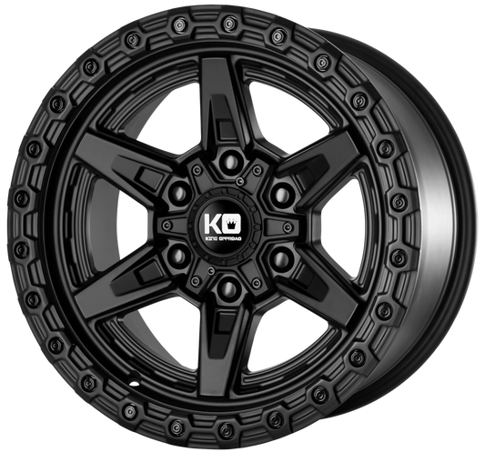Kings Wheels Titan Satin Black