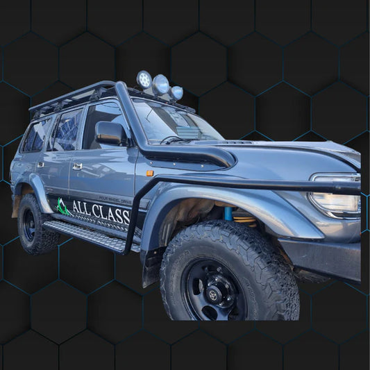 Moonlight - Toyota Landcruiser 80 Series 4" Stainless Steel Snorkel- Safari Replacement