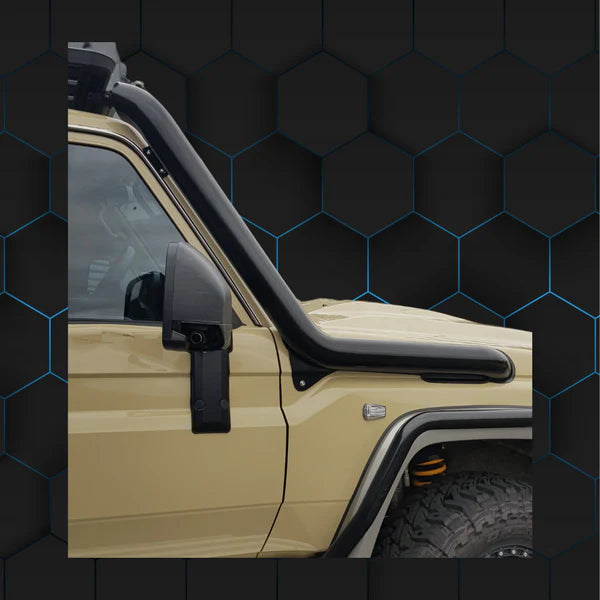 Moonlight Toyota Landcruiser VDJ70 Series - Pre Facelift 4" Cut In Stainless Steel Snorkel- Factory Replacement