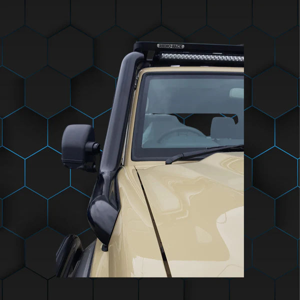 Moonlight Toyota Landcruiser VDJ70 Series - Pre Facelift 4" Cut In Stainless Steel Snorkel- Factory Replacement
