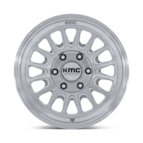 KMC IMPACT FFT KM773 GLOSS SILVER MACHINED