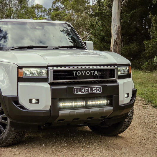 Trailbait Behind-Grille Light Bar Prado 250