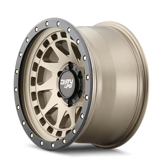 Dirtylife Enimga Pro - Satin Gold/W Black Lip