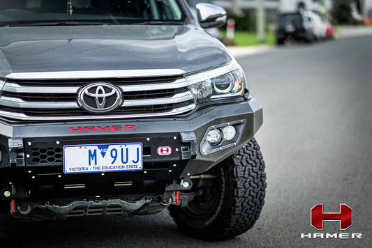 HAMER KING SERIES BULL BAR - TOYOTA HILUX REVO 2015-2018