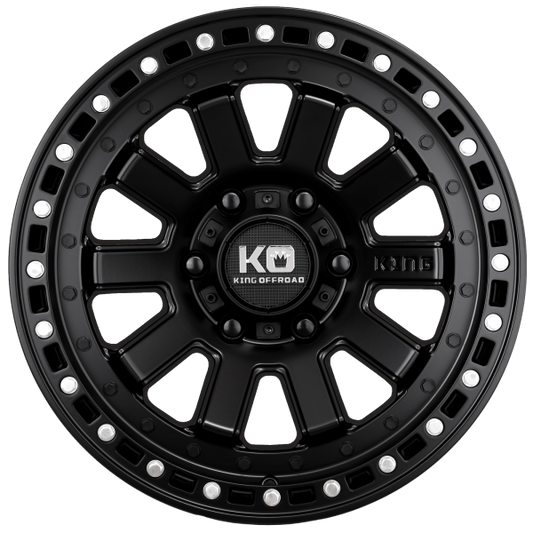 King Wheels - Snatch - Satin Black