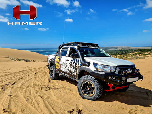 HAMER KING SERIES BULL BAR - TOYOTA HILUX REVO ROCCO 2017 ON
