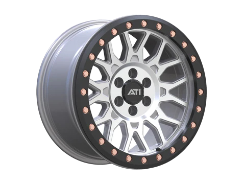 AT-01 17X8.5 HYBRID BEADLOCK WHEEL - MACHINED (6X114.3)