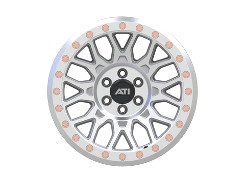 AT-01 17X8.5 HYBRID BEADLOCK WHEEL - MACHINED (6X139.7)