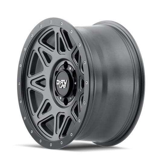 Dirtylife Theory - Matte Gunmetal W/ Matte Black Lip