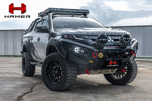 HAMER KING SERIES BULL BAR - MITSUBISHI TRITON MR 2018 +