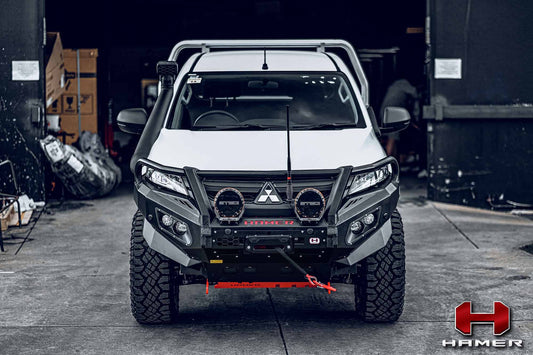 HAMER KING SERIES PLUS BULL BAR - MITSUBISHI TRITON MR 2018 ON