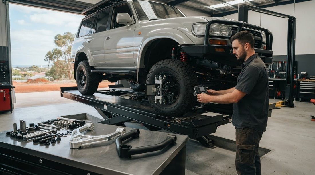 Dobinsons Upper Control Arms for 4x4 Fitment and Adjustment