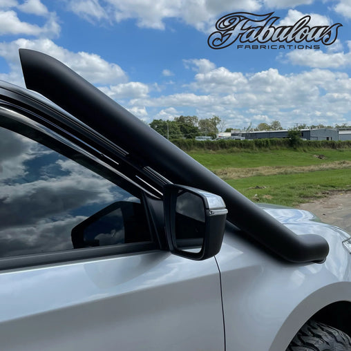 Mazda BT50 2020 Onwards Mid Entry Stainless Snorkel and Alloy Panel Filter Airbox Kit