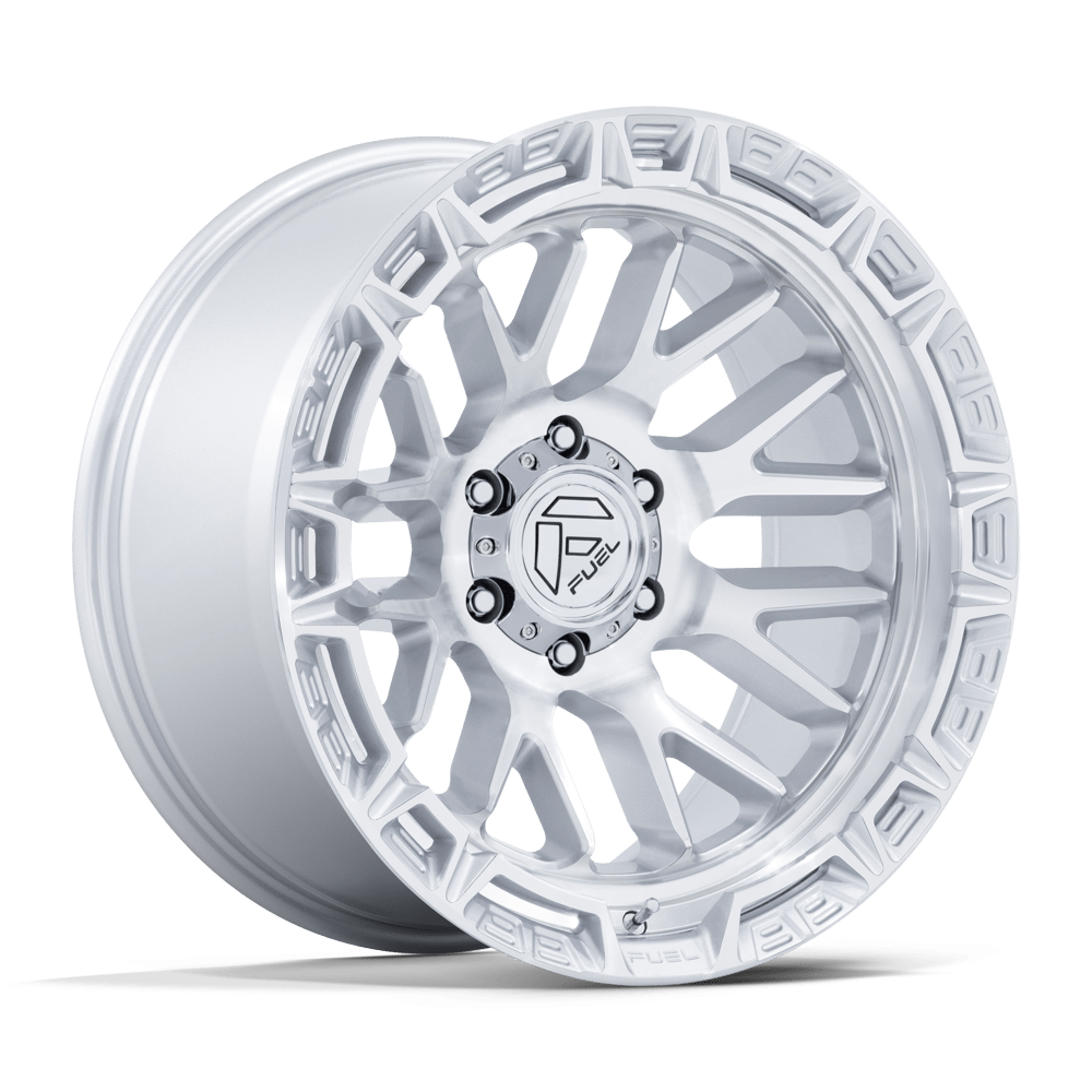 FUEL RAIL FC890 GLOSS SILVER MACHINED FACE