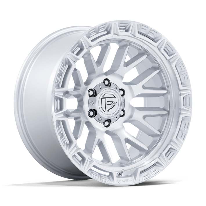 FUEL RAIL FC890 GLOSS SILVER MACHINED FACE