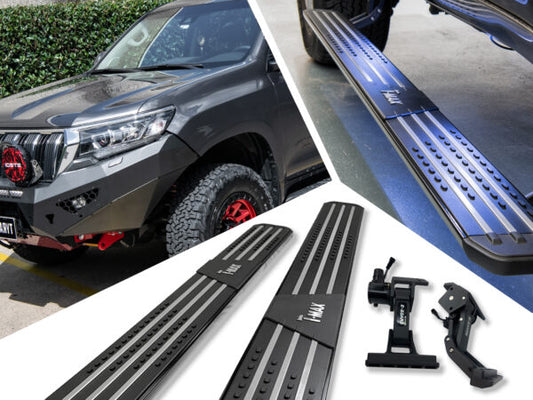 Prado Electric Side Steps: E-Boards – Running Boards