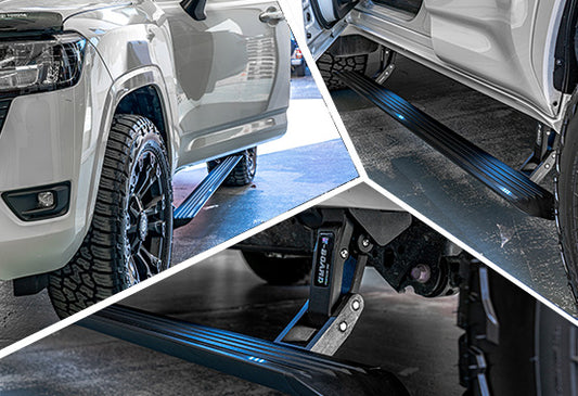 Electric Side Steps: E-Boards – Running Boards - Land Cruiser 300