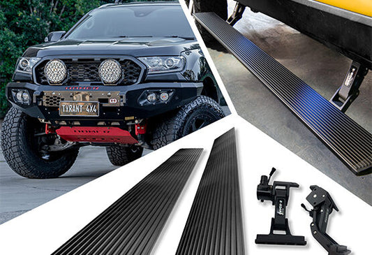 Everest Electric Side Steps: E-Boards – Running Boards