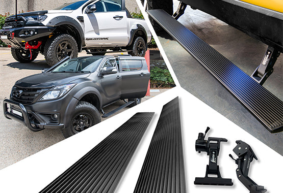 Ranger Electric Side Steps: E-Boards – Running Boards