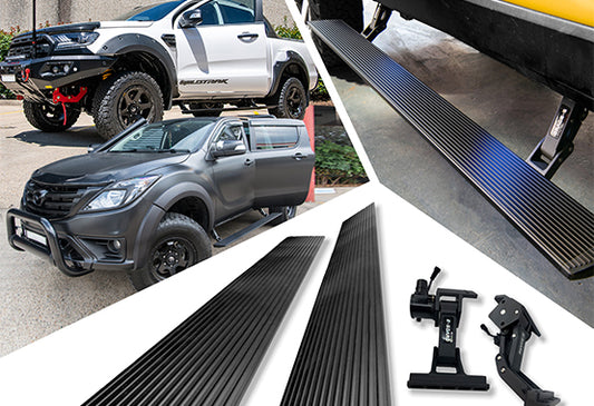 Ranger Electric Side Steps: E-Boards – Running Boards
