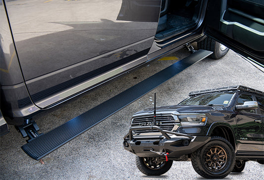 RAM DT Electric Side Steps: E-Boards – Running Boards
