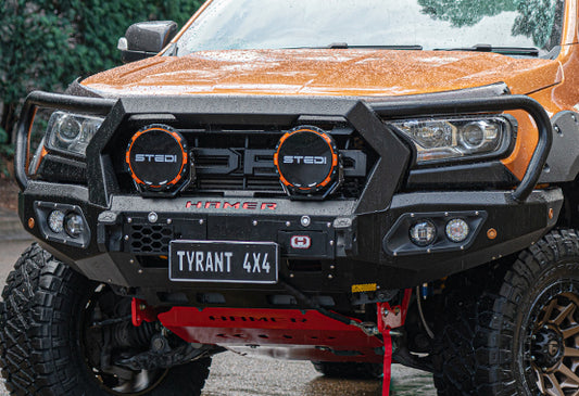 Hamer | King Series Plus Bull Bar (with Hoops) – Ford Ranger PX2, PX3 & Everest