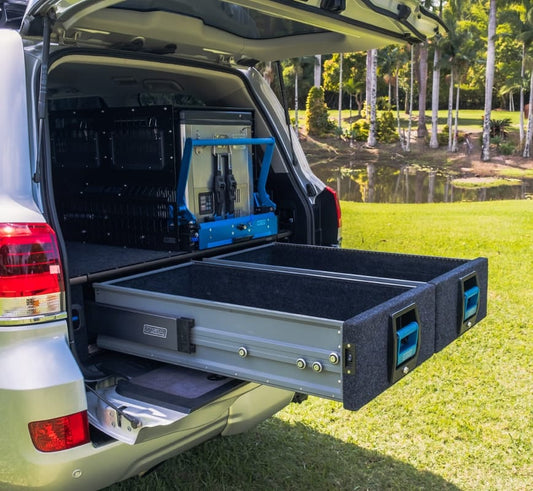 MSA 4X4 Patrol GU Y61 Double Storage Drawer System