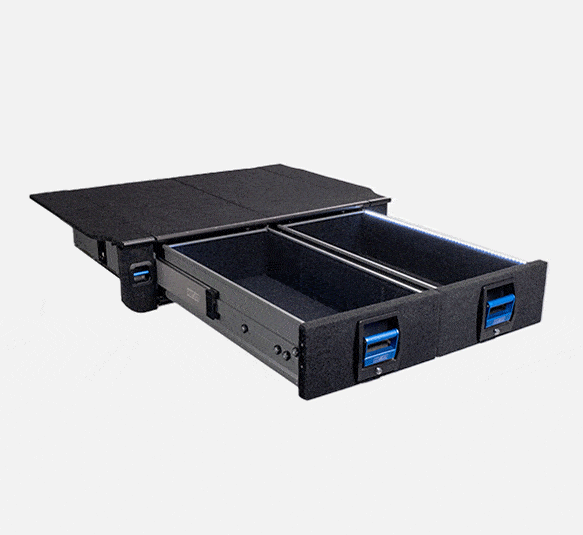 MSA 4X4 Patrol GU Y61 Double Storage Drawer System