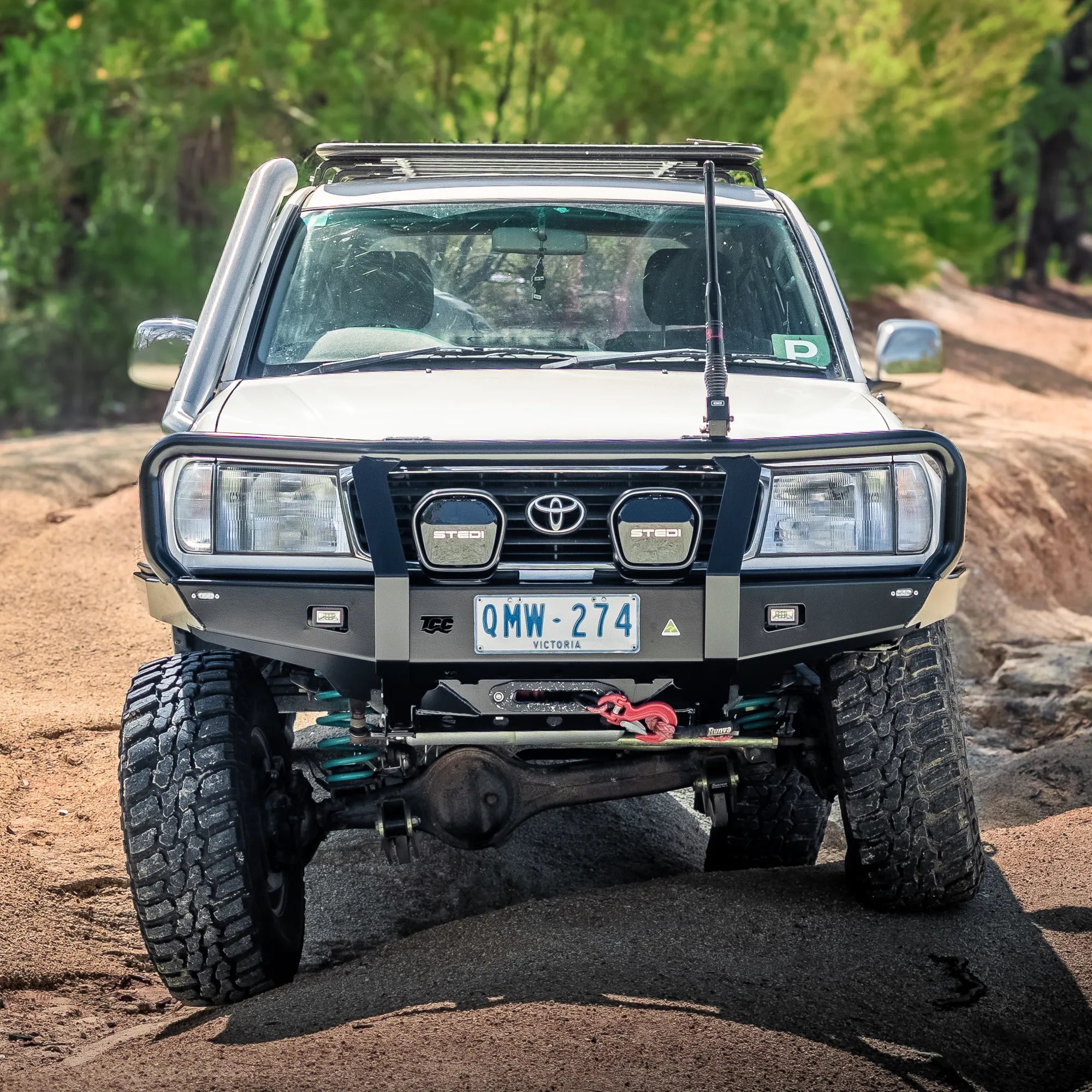 Toyota Landcruiser 105 Series Front Bar - The Cruiser Company