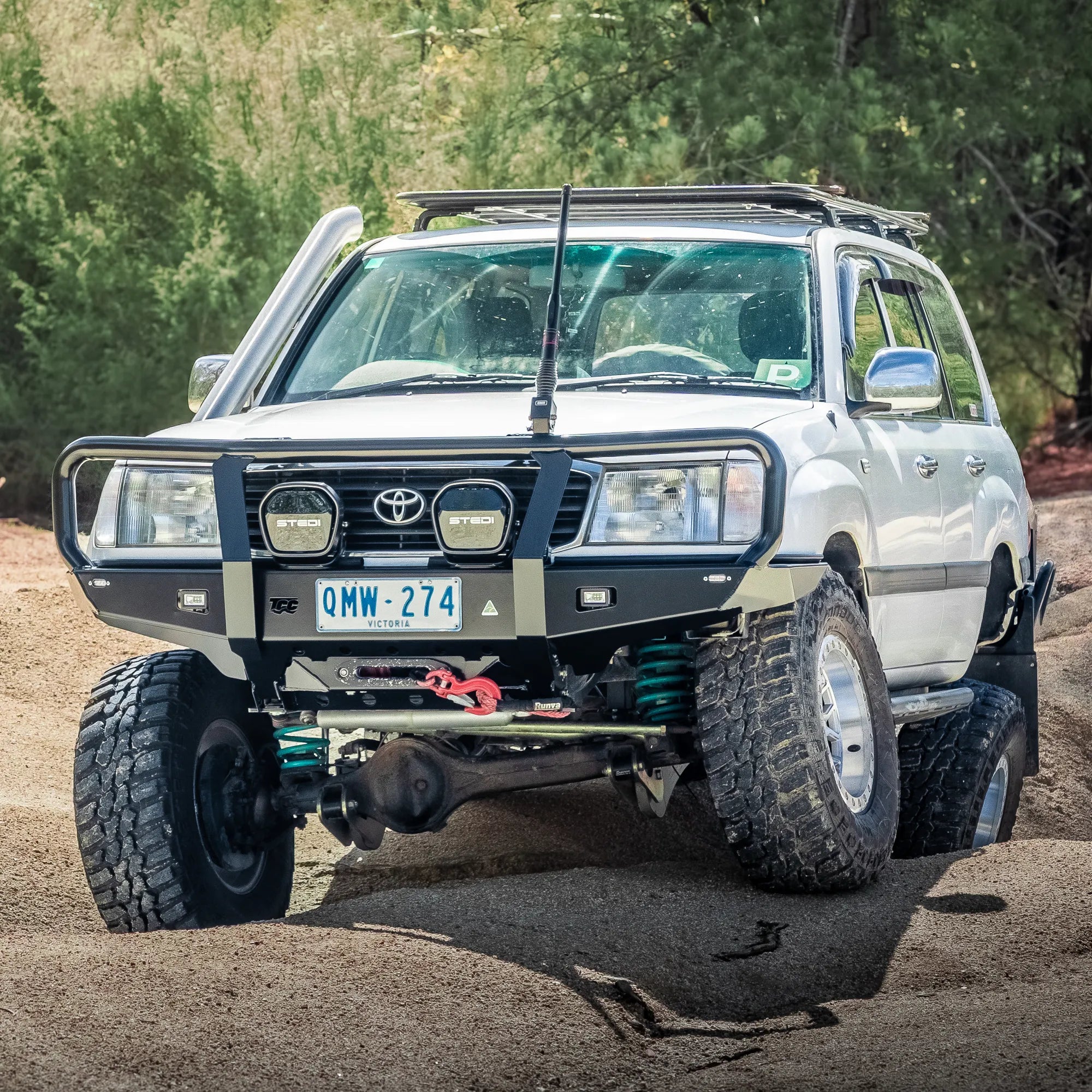Toyota Landcruiser 105 Series Front Bar - The Cruiser Company