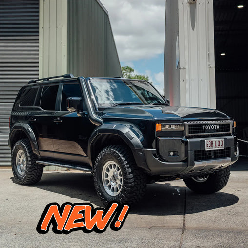 5 Inch Short Entry Stainless Snorkel to suit Toyota Landcruiser Prado 250 Series