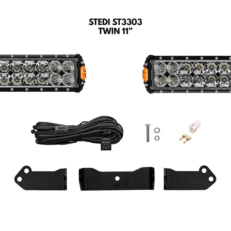 All-New VW Amarok Behind-Grille Light Bar