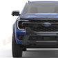 RANGER NEXT GEN FLARES EGR XL XLS XLT SPORT FRONT SET ULTRA MATTE BLACK 35MM WIDE