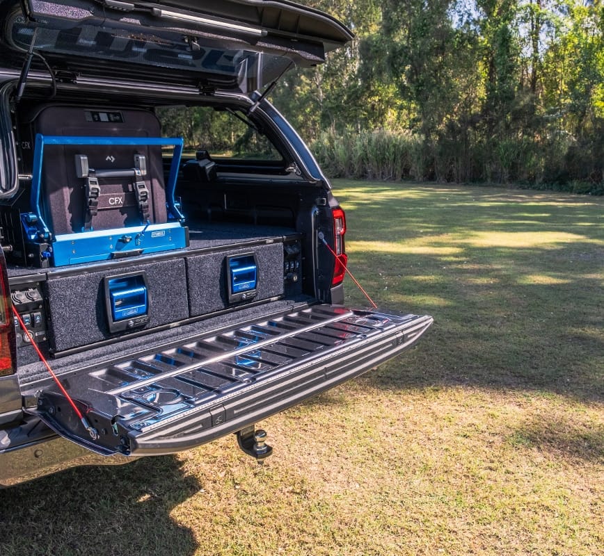 Ford Ranger Raptor Storage Box FORD RAPTOR NEXT GEN - DRAWERS – precision-offroad-4x4